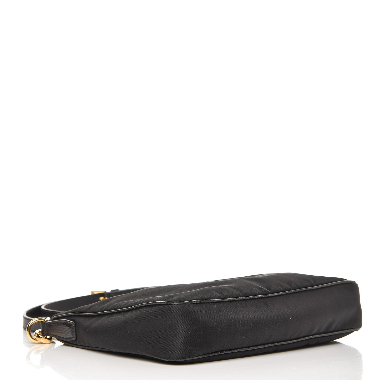 Tessuto Nylon Saffiano Crossbody Bag Nero Black