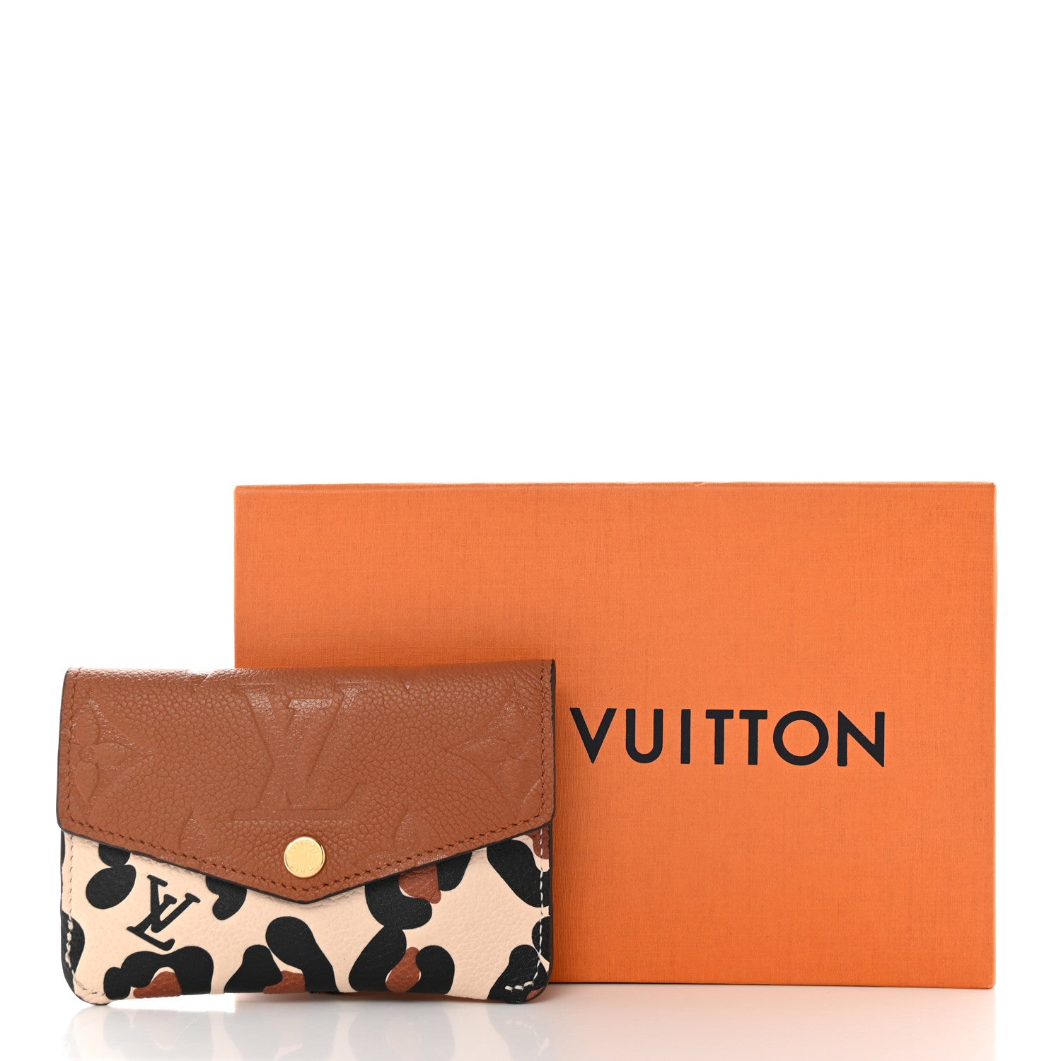 Louis Vuitton Empreinte Monogram Giant Wild At Heart Key Pouch Caramel 10 of 10