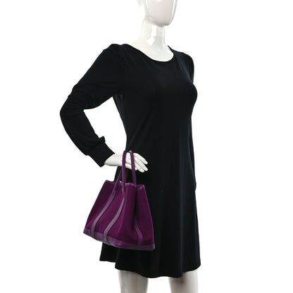 Hermes Toile Militaire Vache Country Garden Party 30 TPM Anemone 2 of 9