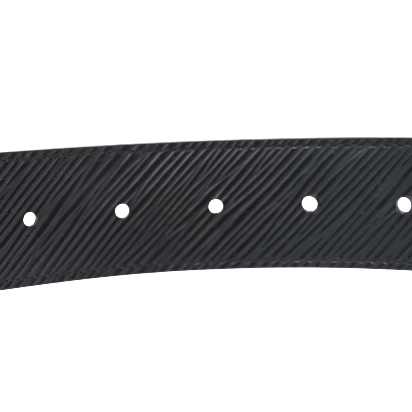Monogram Epi 35mm LV Circle Reversible Belt 75 30 Black