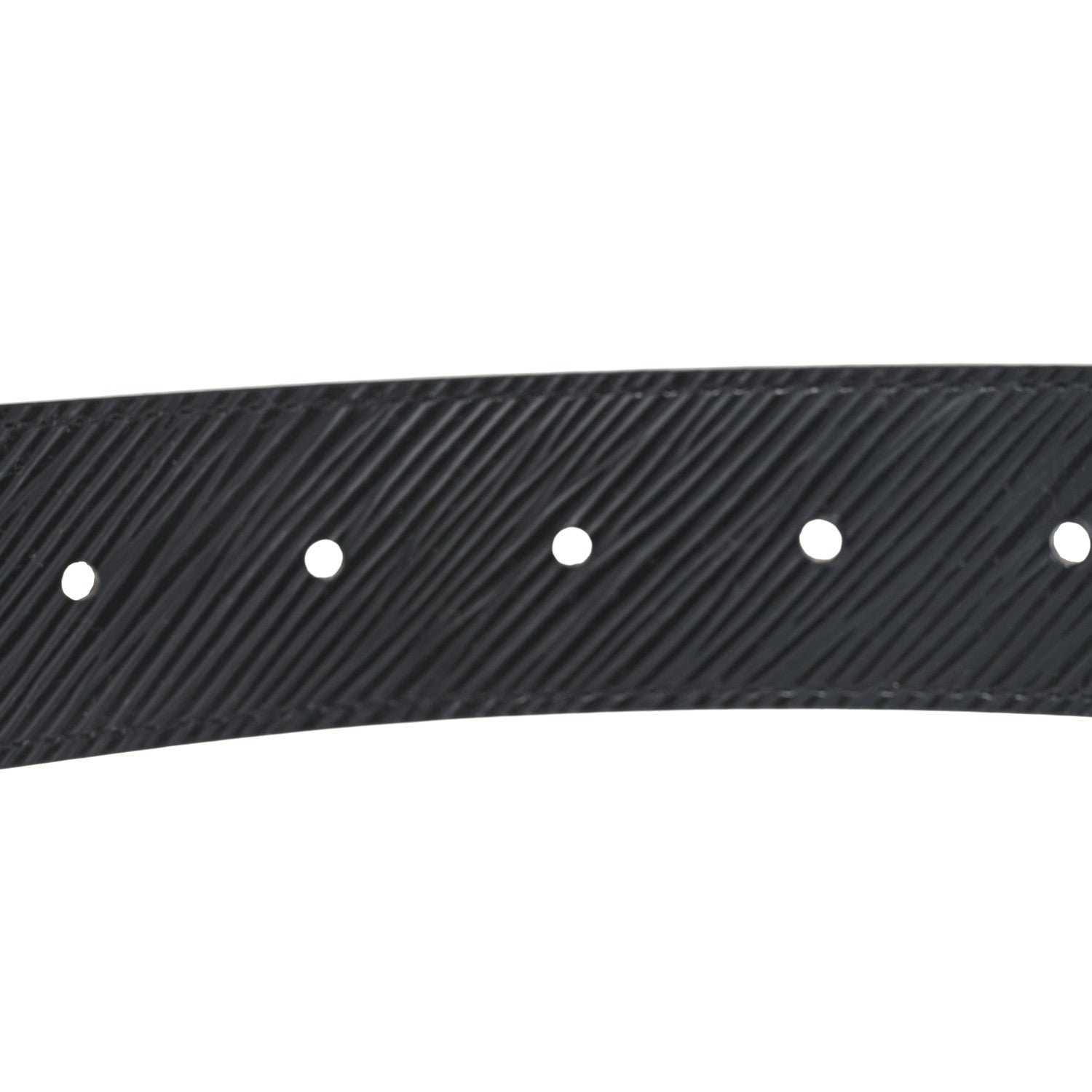 Louis Vuitton Monogram Epi 35mm LV Circle Reversible Belt 75 30 Black 4 of 5