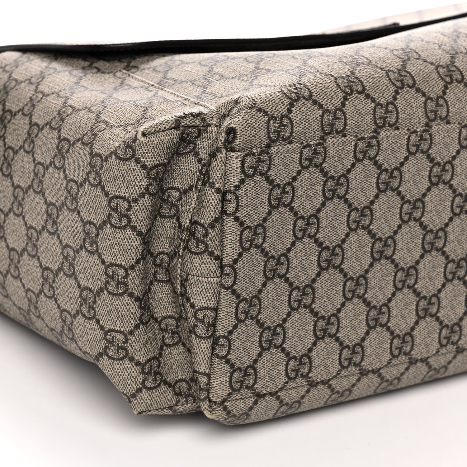 Gucci GG Plus Monogram Messenger Diaper Bag Dark Brown 10 of 12