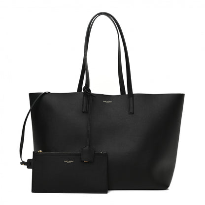 Saint Laurent Calfskin Large Shopping Tote Black 1 of 11