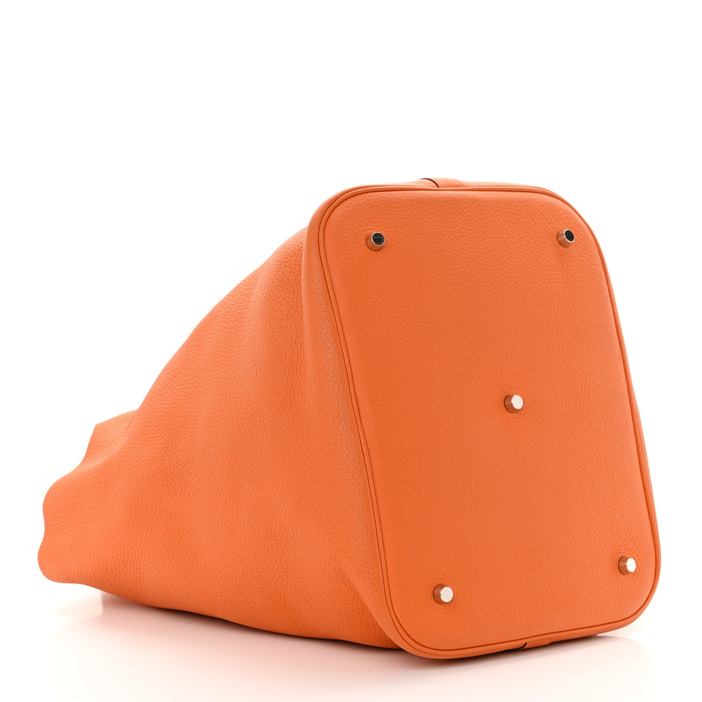 Taurillon Clemence Picotin Lock 26 GM Orange