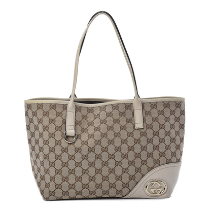 Gucci Monogram Medium New Britt Tote Off White 1 of 18