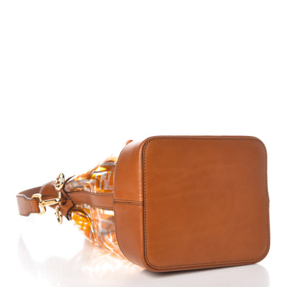 Fendi TPU FF Vitello Aura F is Fendi Grande Mon Tresor Bucket Bag Aranciata Cuoio 4 of 9
