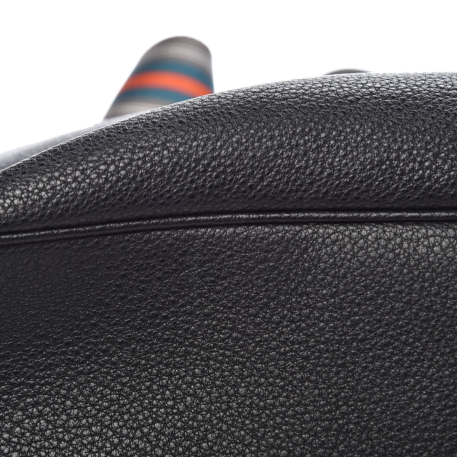 Prada Vitello Daino Tote Black 11 of 12