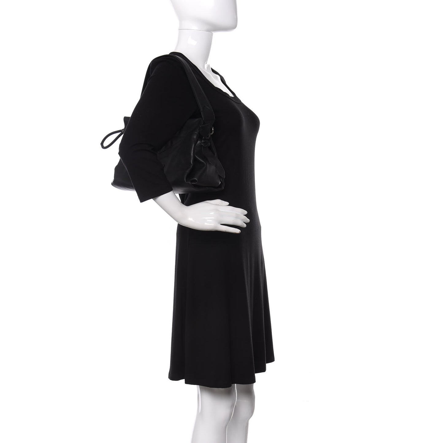 Calfskin Medium ID93 Satchel Black