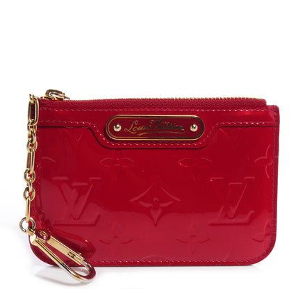 Louis Vuitton Vernis Key Pouch Pomme D'Amour 1 of 9