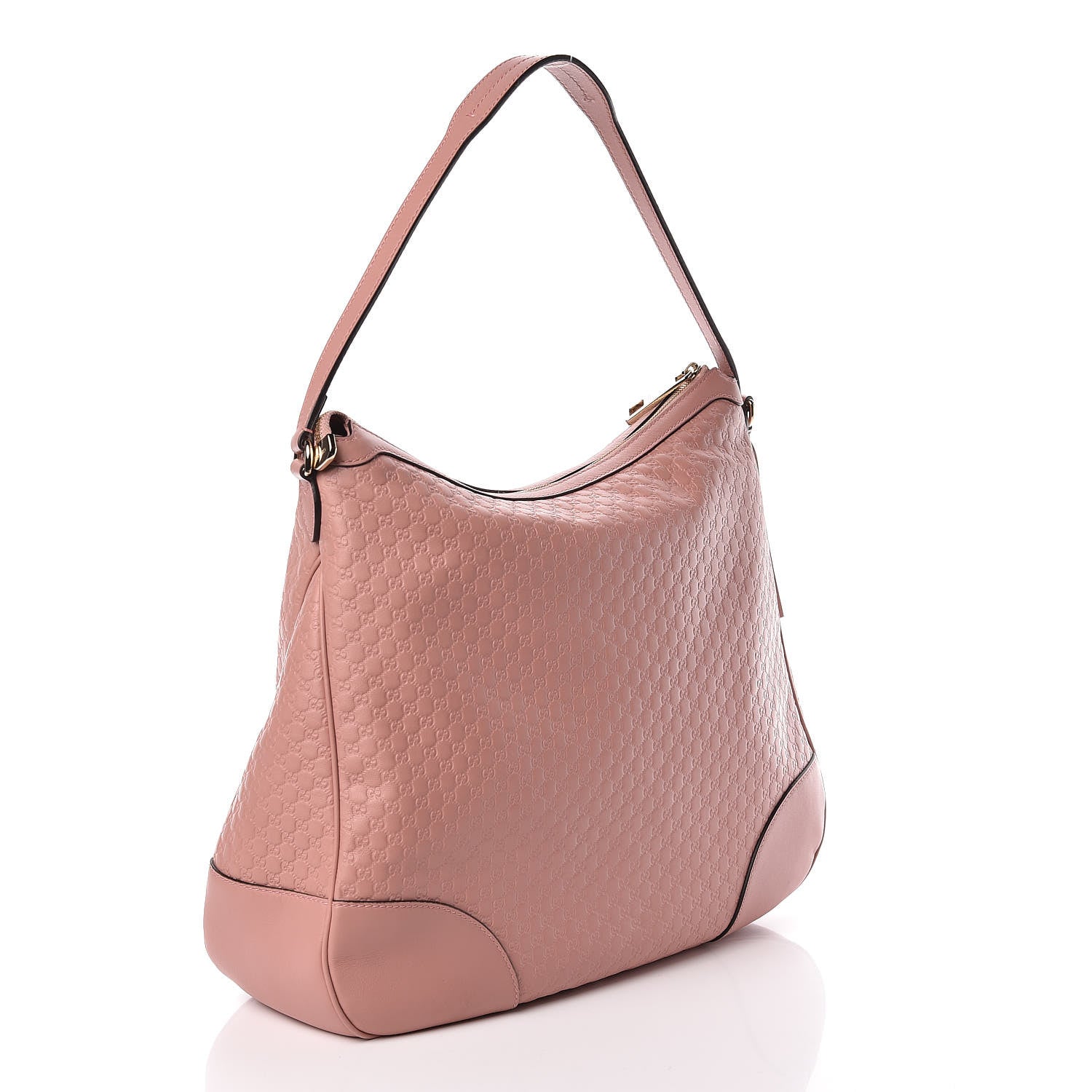 Gucci Soft Microguccissima Margaux Hobo Pink 3 of 9