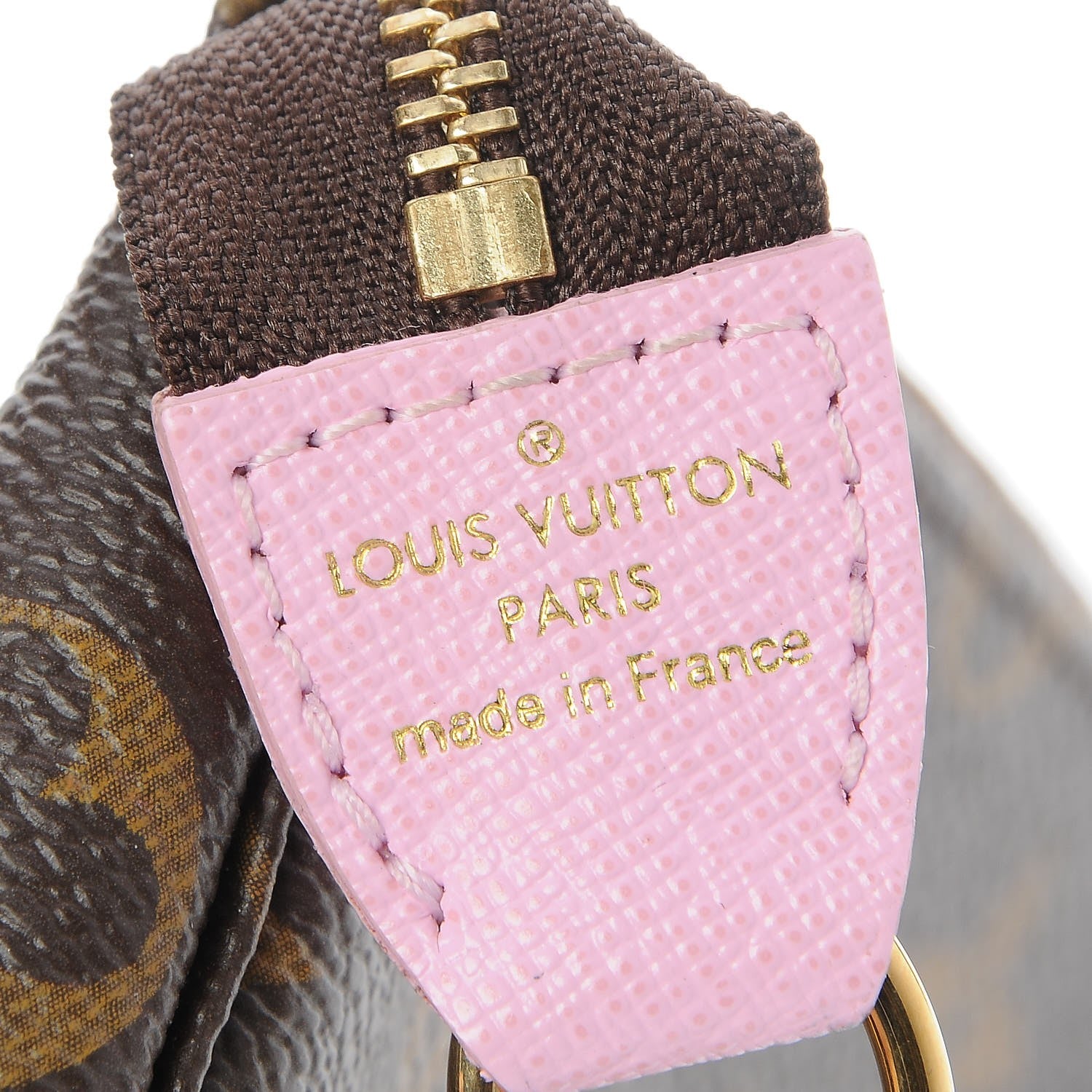 Louis Vuitton Monogram 2016 Christmas Animation Mini Pochette Accessories Rose Ballerine 6 of 7