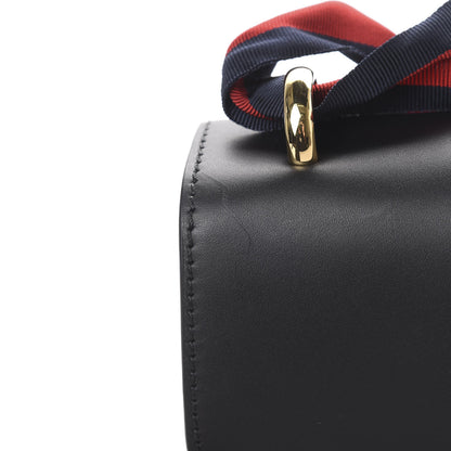 Gucci Calfskin Small Sylvie Shoulder Bag Black 12 of 12