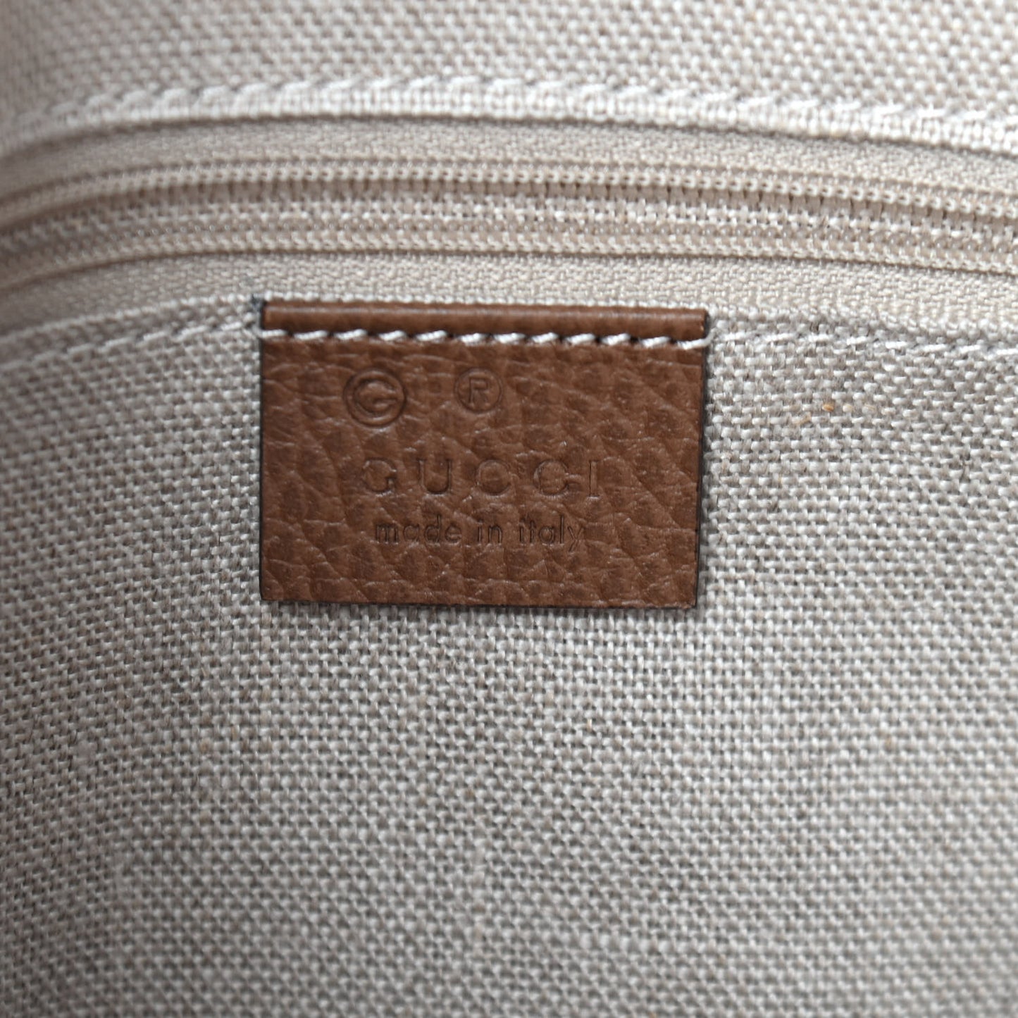 Soft GG Monogram Large Margaux Hobo Brown