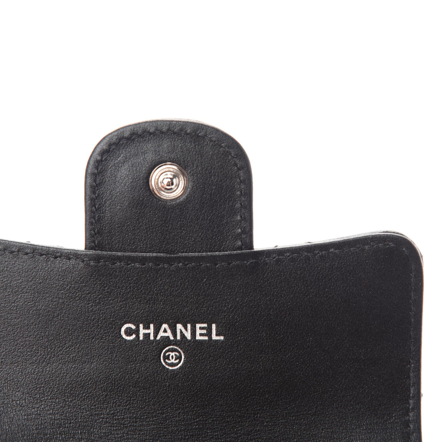 Chanel Aged Calfskin Quilted Reissue Flap Card Holder So Black 6 of 8