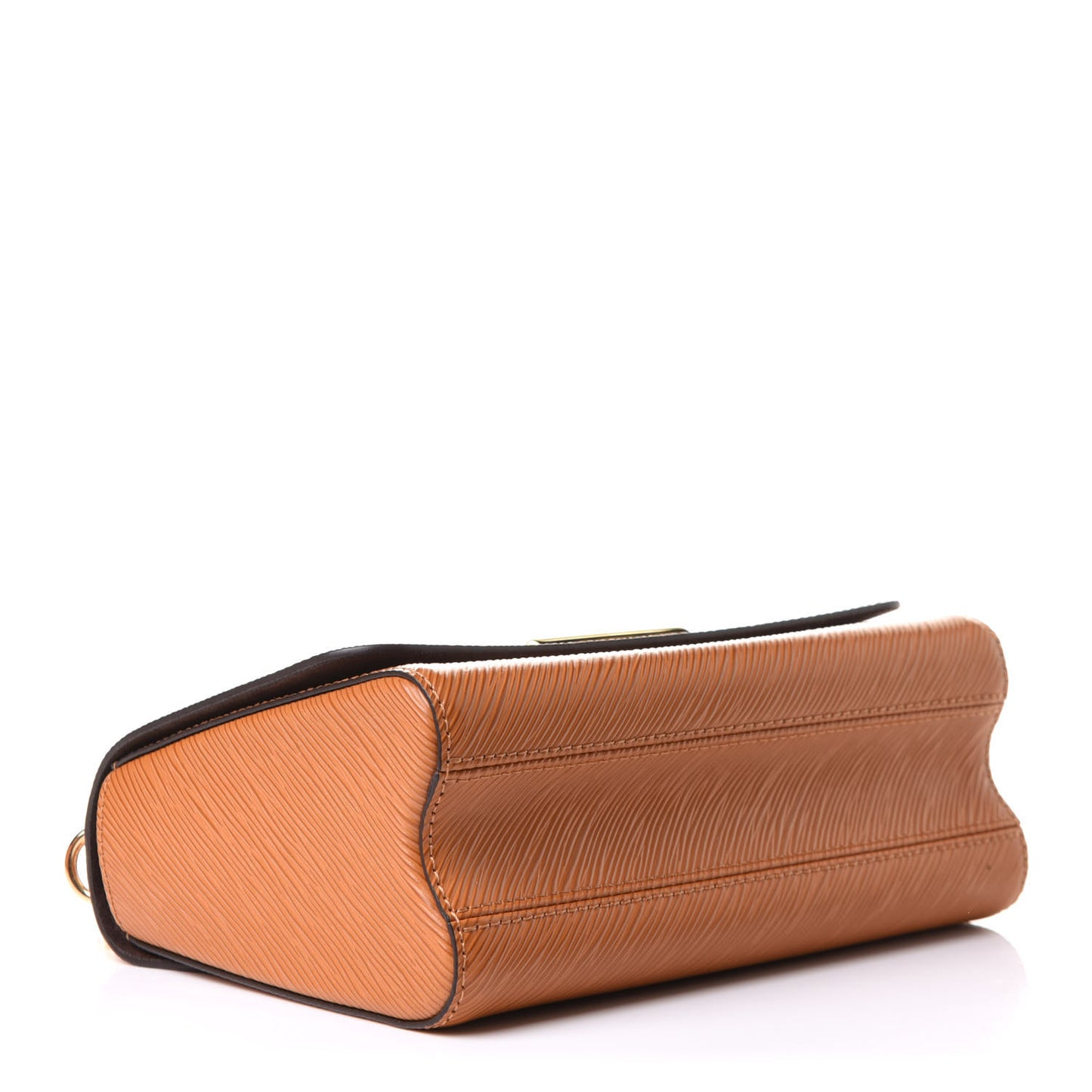 Epi Twist Shoulder Bag MM Gold Honey