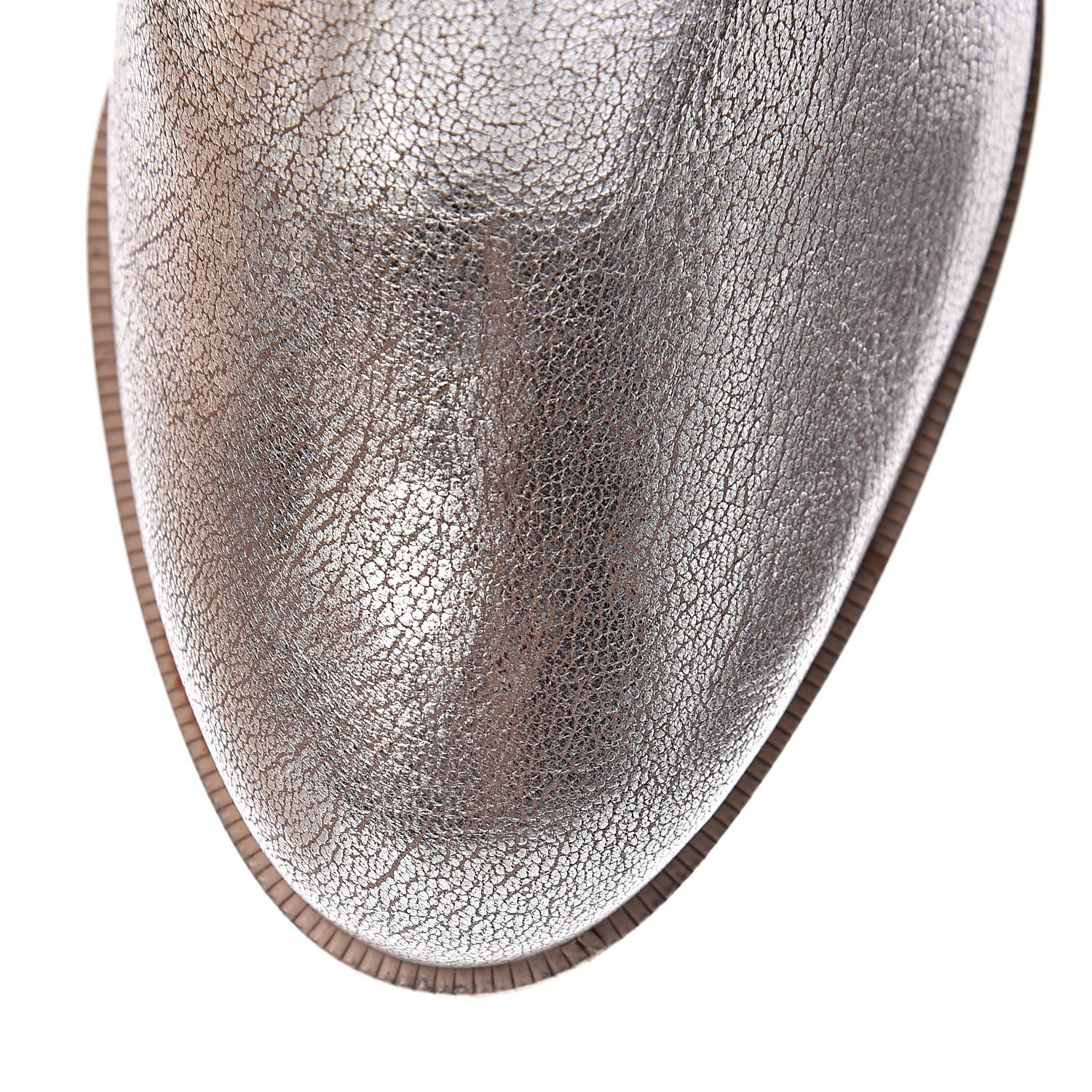Christian Louboutin Kid Lame Washed Adox 85 Ankle Boots 36.5 Roche Grezzo Saponat 8 of 14
