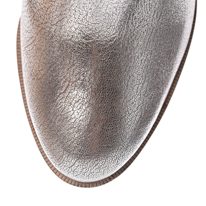 Christian Louboutin Kid Lame Washed Adox 85 Ankle Boots 36.5 Roche Grezzo Saponat 8 of 14