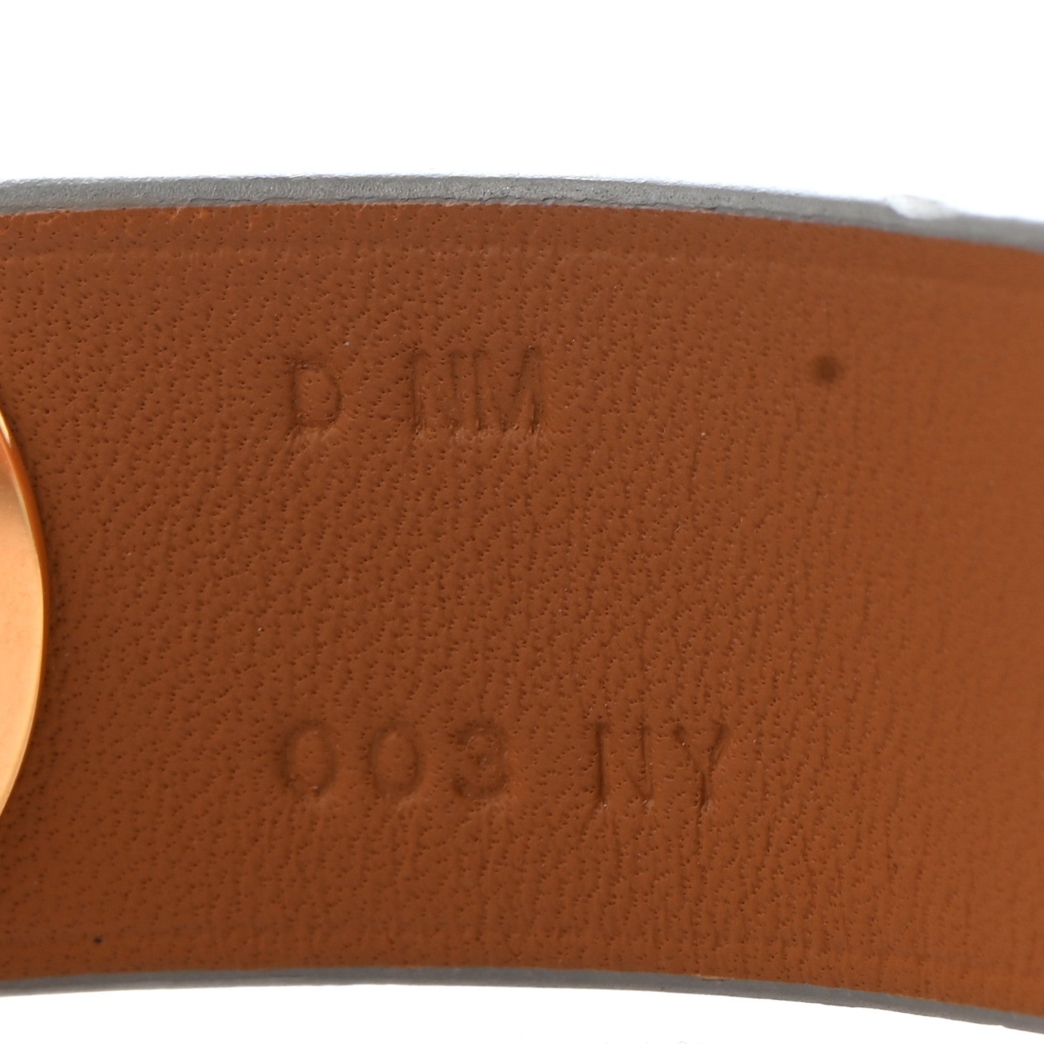 Hermes Evercolor 2002 Bracelet T2 White 3 of 6