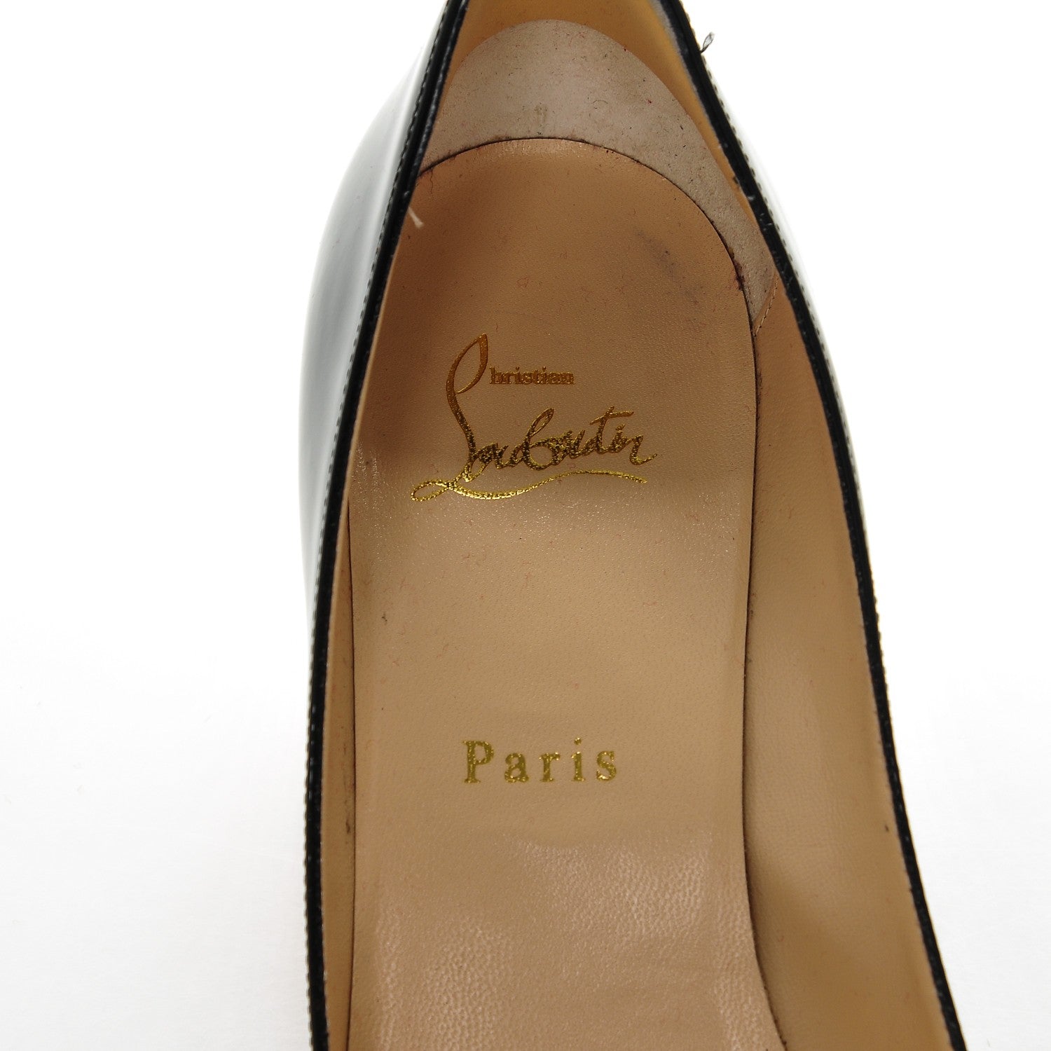 Christian Louboutin Patent Pigalle Follies 55 Pumps 40 Black 7 of 7