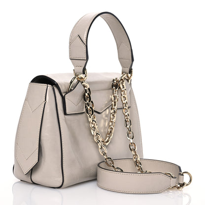 Givenchy Creased Patent Calfskin Small ID Flap Dune 3 of 14