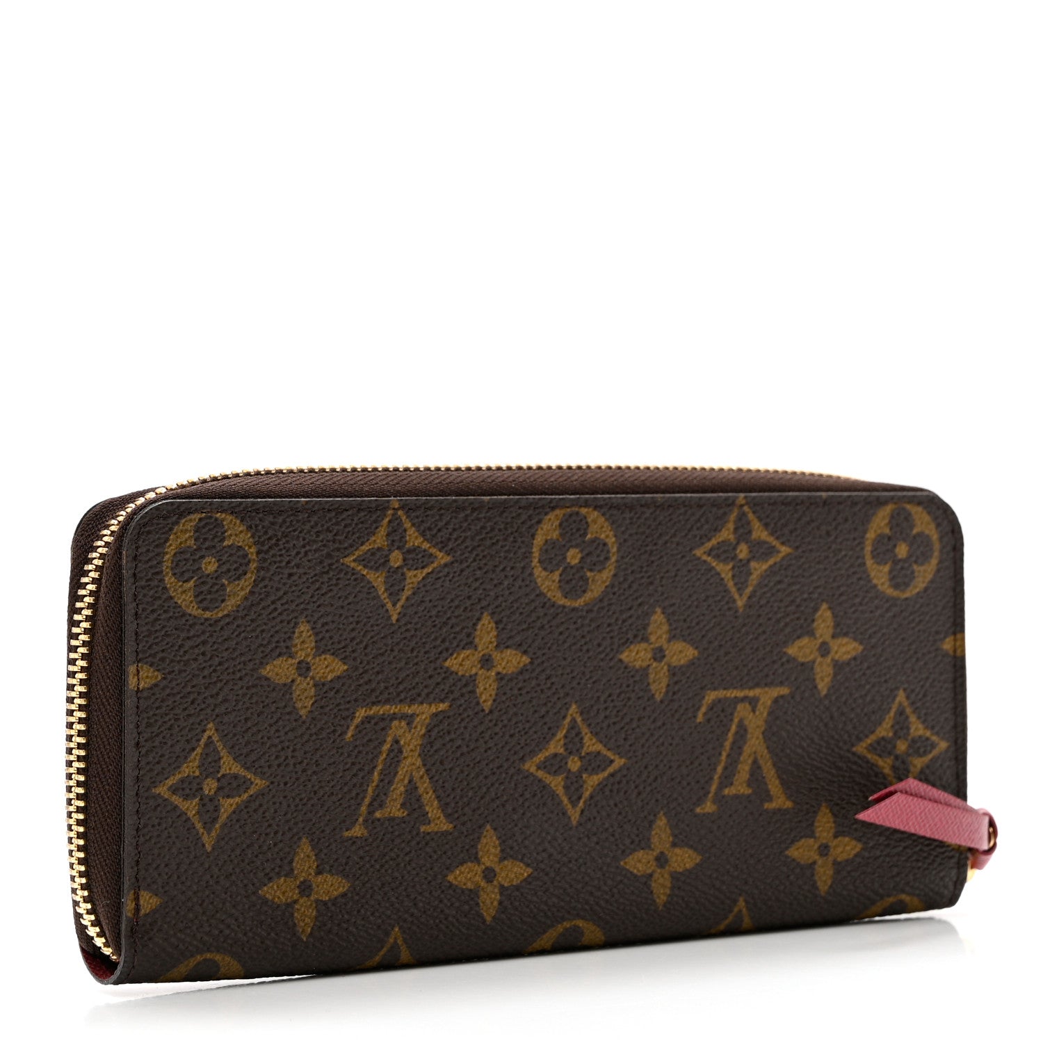 Louis Vuitton Monogram Clemence Wallet Fuchsia 3 of 6
