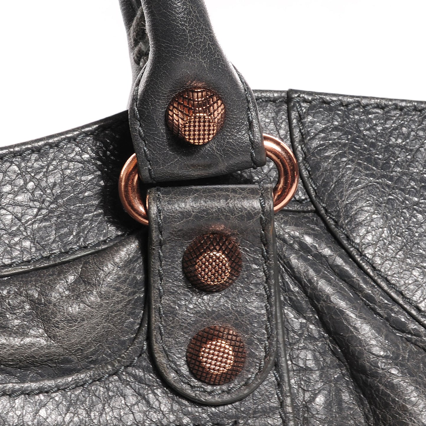 Agneau Giant 12 Rose Gold Hardware Velo Gris Tarmac