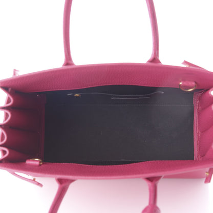 Saint Laurent Calfskin Nano Sac De Jour Lipstick Fuchsia 4 of 7