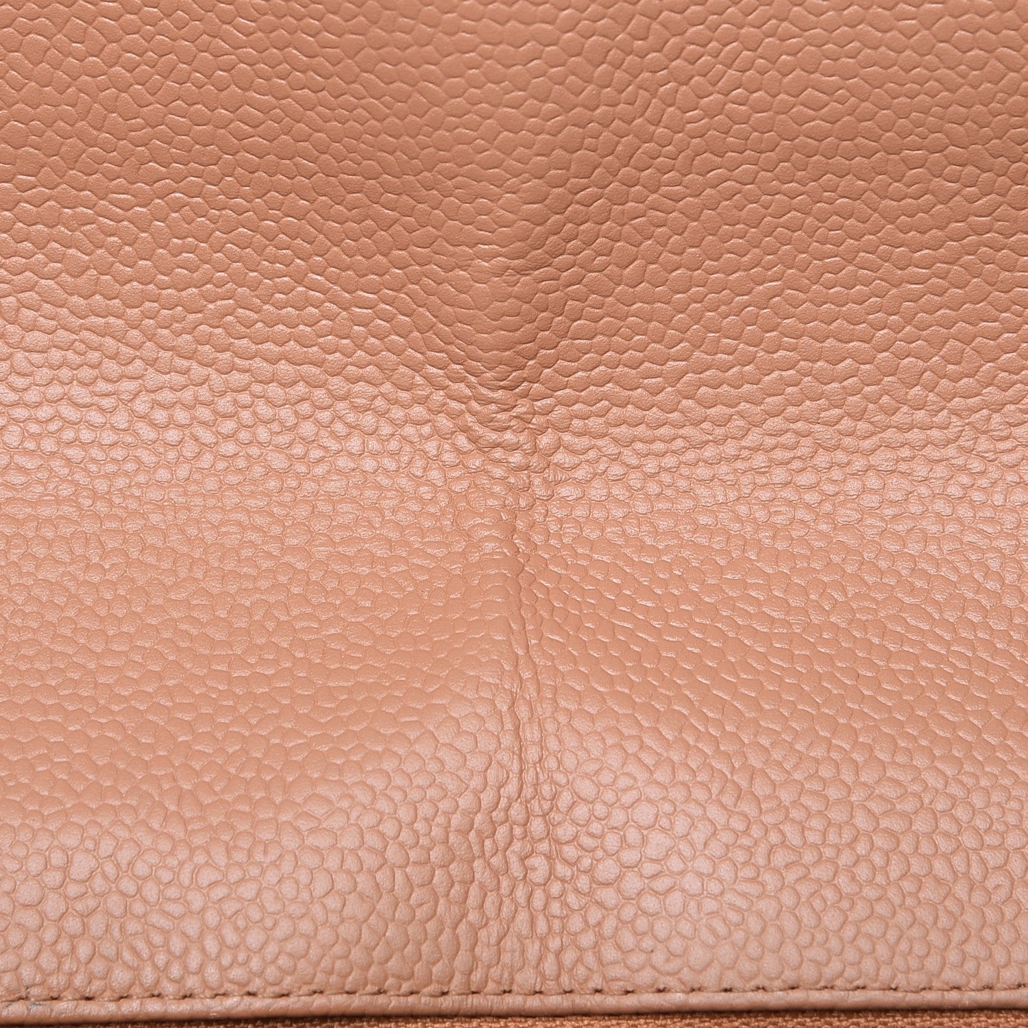 Chanel Caviar Quilted Jumbo Single Flap Light Brown 7 of 9
