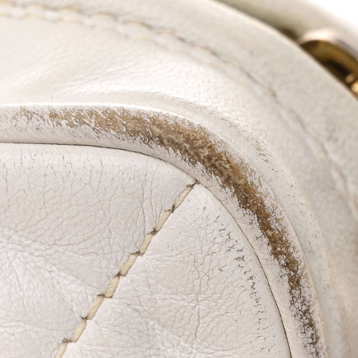 Chanel Lambskin Quilted Tassel Camera Case White 13 of 14