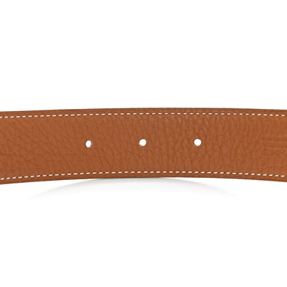 Hermes Box Togo 32mm H Belt 100 Black Gold 6 of 6