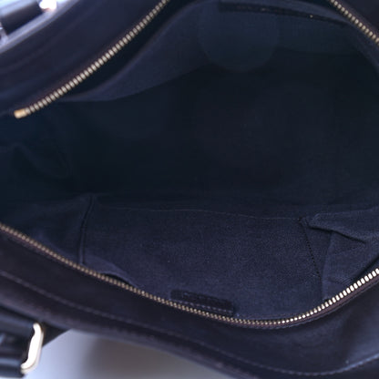 Burberry Haymarket Check Tote Chocolate 4 of 9
