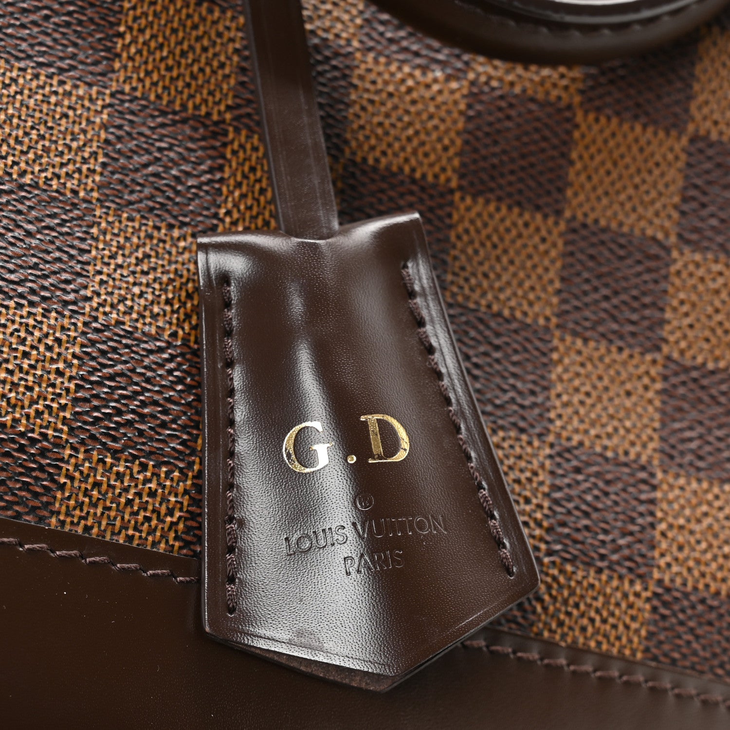 Louis Vuitton Damier Ebene Alma MM 9 of 13