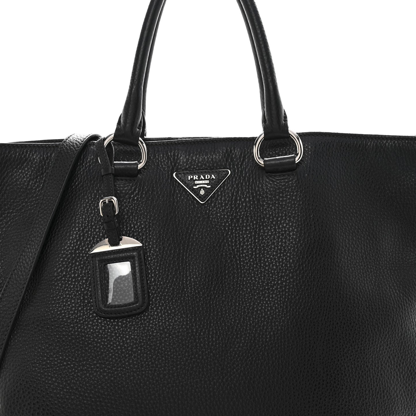 Vitello Phenix Tote Black