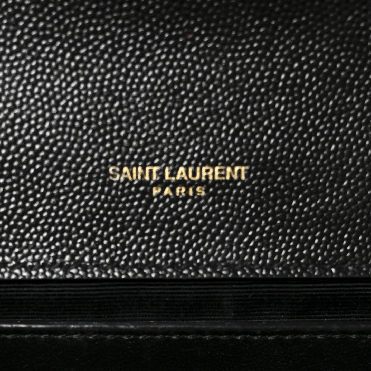 Grain De Poudre Small Monogram Kate Satchel Black