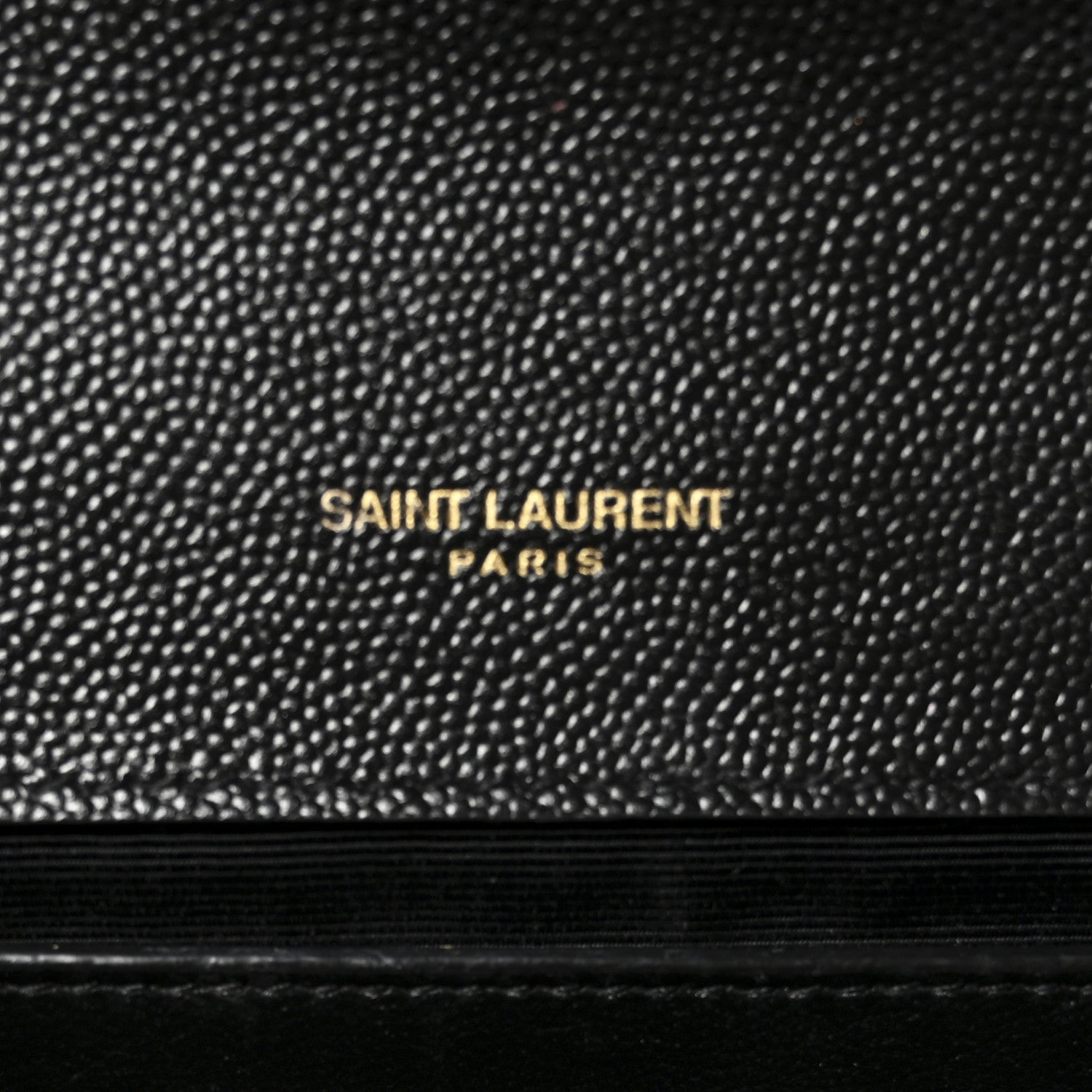 Saint Laurent Grain De Poudre Small Monogram Kate Satchel Black 6 of 9
