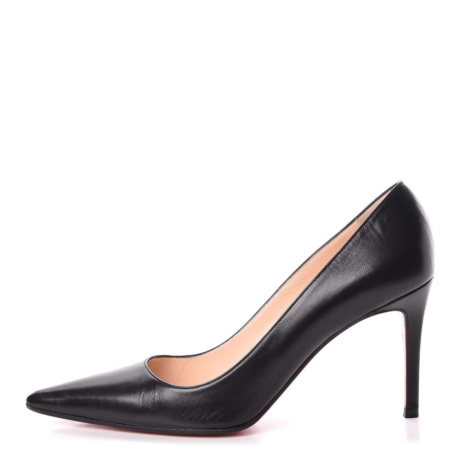 Christian Louboutin Shiny Nappa 85 Pumps 37.5 Black 1 of 14