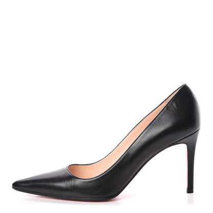 Christian Louboutin Shiny Nappa 85 Pumps 37.5 Black 1 of 14