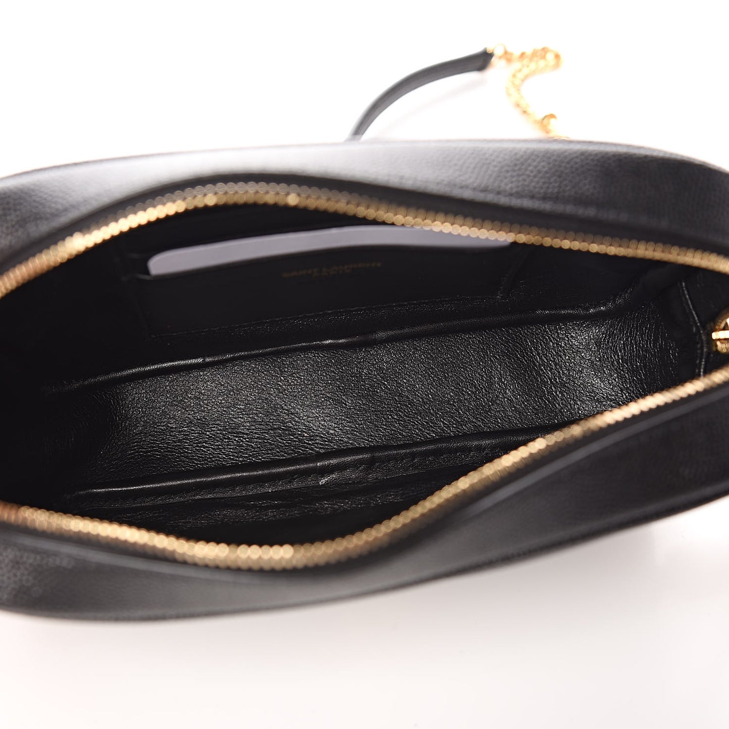 Grain De Poudre Matelasse Monogram Mini Lou Camera Bag Black
