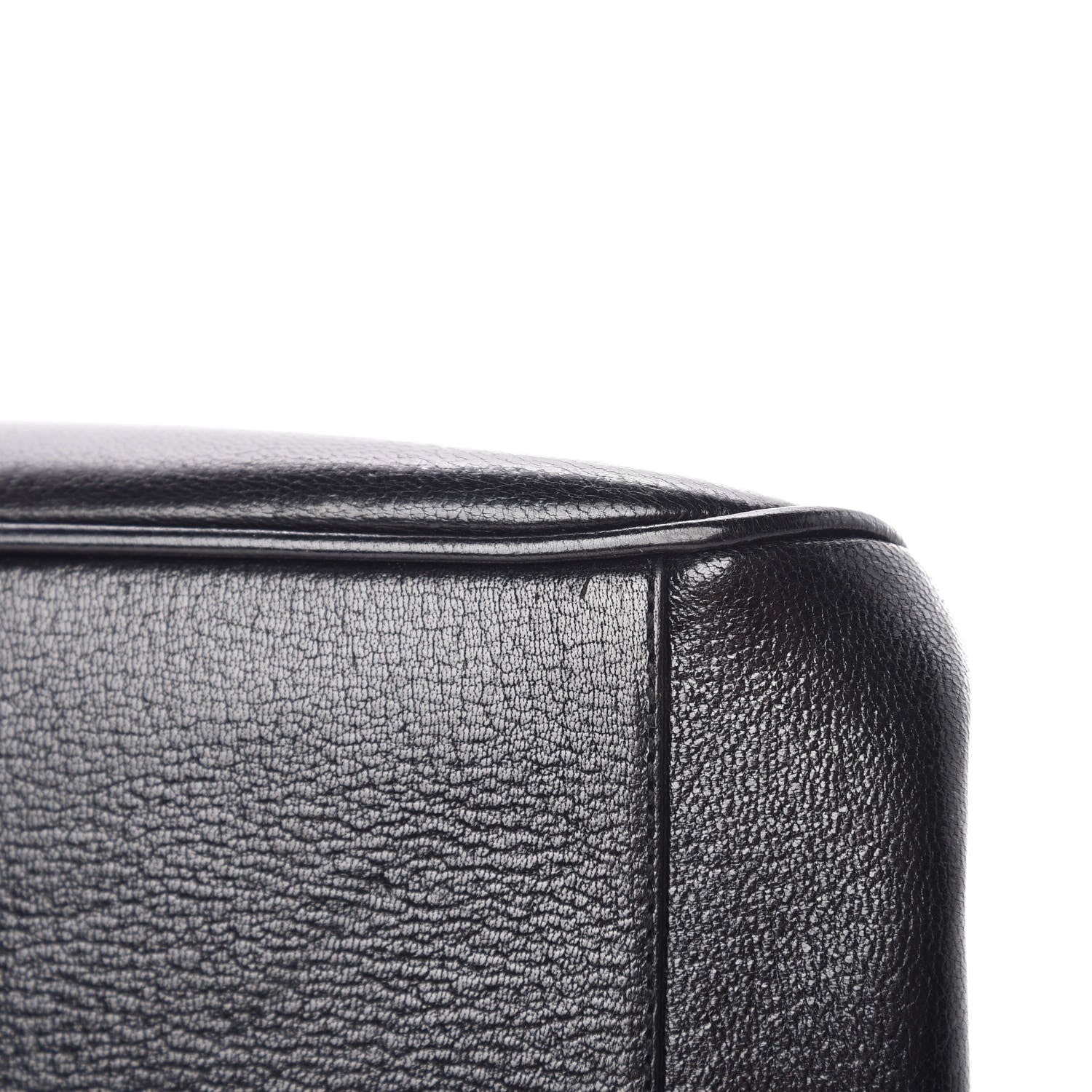 Prada Goatskin Top Lock Bag Nero Black 9 of 11