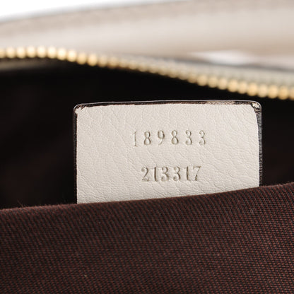 Gucci Monogram Large D Gold Hobo Off White 6 of 7