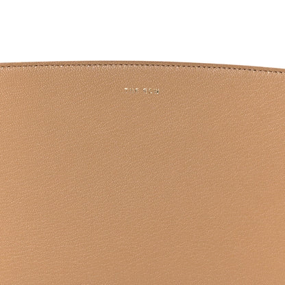 The Row Saddle Calfskin Dalia Baguette Shoulder Bag Warm Chestnut 7 of 9