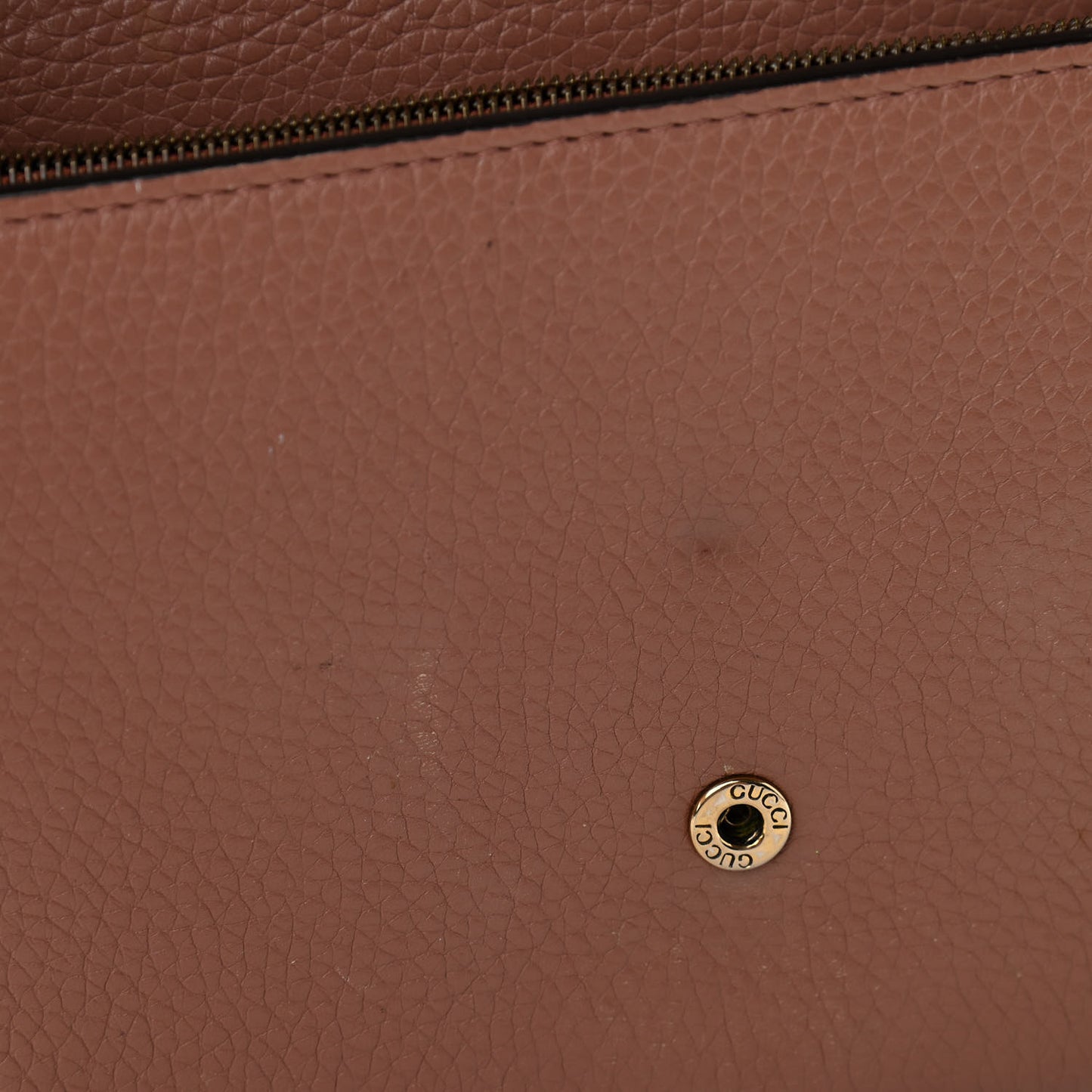 Cellarius Calfskin GG Marmont Chain Wallet Rosy Phard