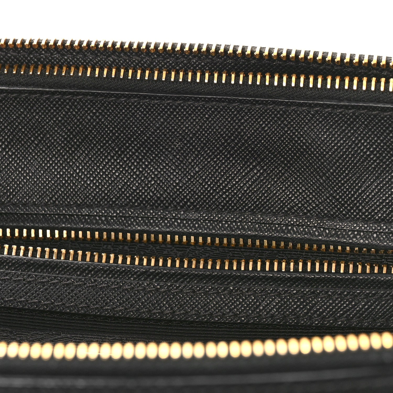 Prada Saffiano Small Galleria Double Zip Tote Black 7 of 9