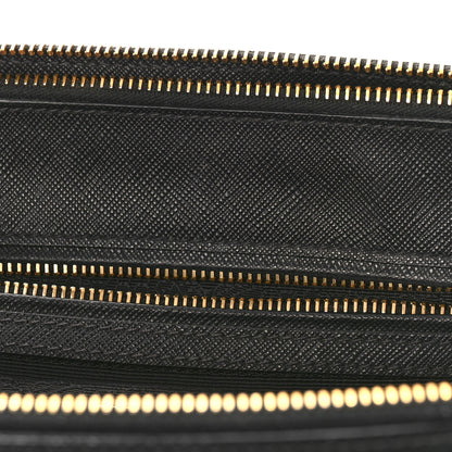 Prada Saffiano Small Galleria Double Zip Tote Black 7 of 9