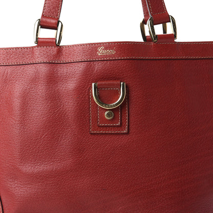 Gucci Calfskin Small Abbey Tote Red 11 of 11
