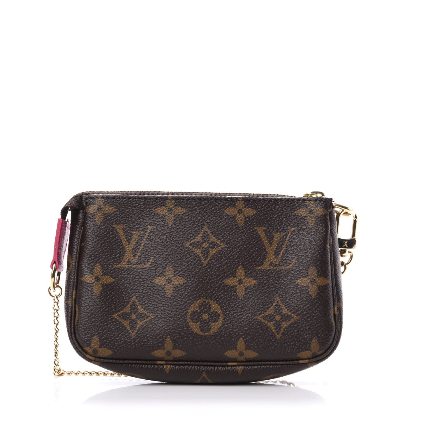 Monogram 2019 Christmas Animation Mini Courchevel Pochette Accessories Fuchsia