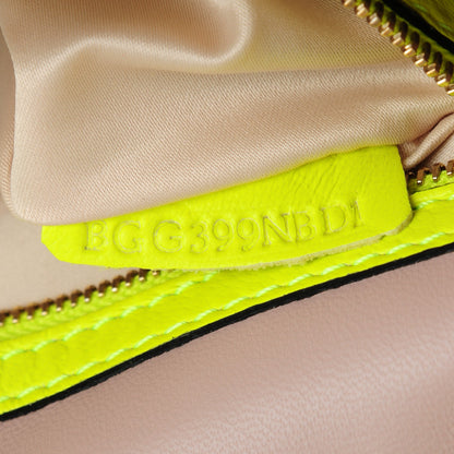 Valentino Garavani Nappa Rockstud Wristlet Clutch Yellow Fluo 7 of 7