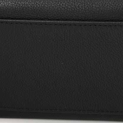 Louis Vuitton Calfskin Monogram On My Side PM Black 10 of 12