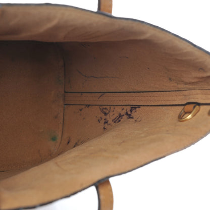MCM Visetos Shopper Tote Cognac 17 of 21