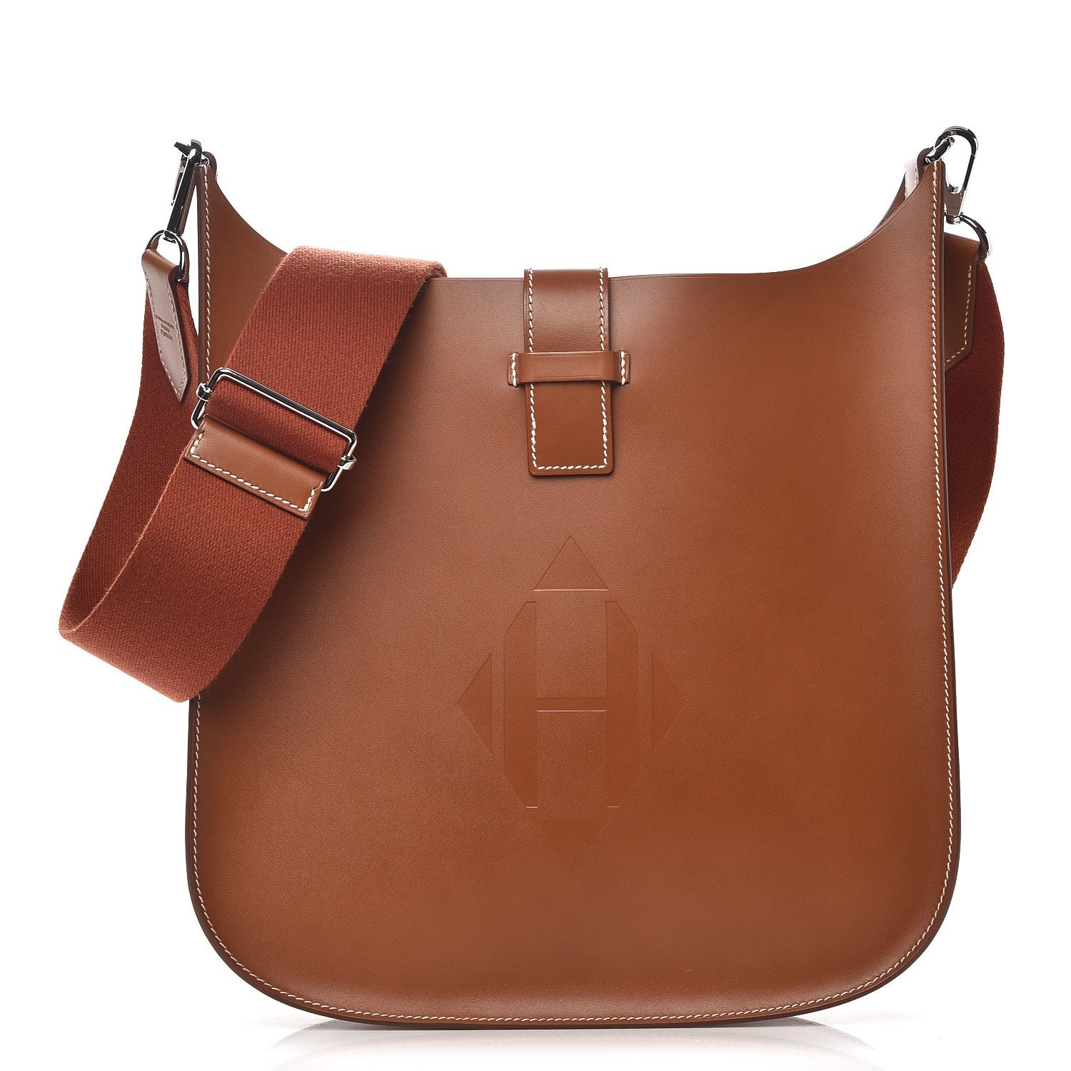 Hermes Vache Hunter Evelyne Sellier 29 PM Fauve 1 of 7